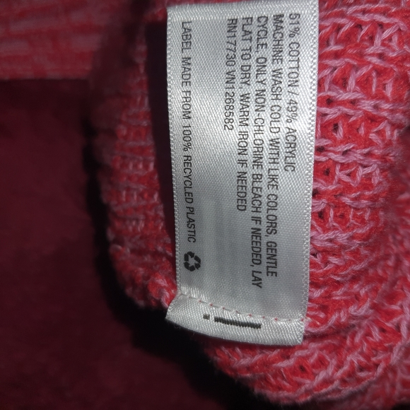 Wild Fable Womens Knit Sweater Red Pink XS - Picture 10 of 11